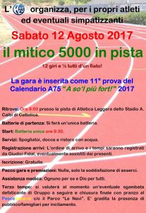 Festa di Ferragosto per i nostri podisti