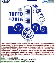 La tradizione vuole che…ci si tuffi di corsa nel 2016